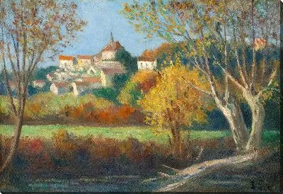 Картина Роллебуаз, Деревня