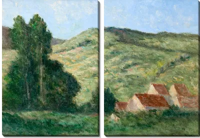 Картина Деревня В