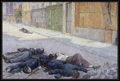 Картина Улица в Париже в мае 1871 года (между 1903 и 1906 годами)