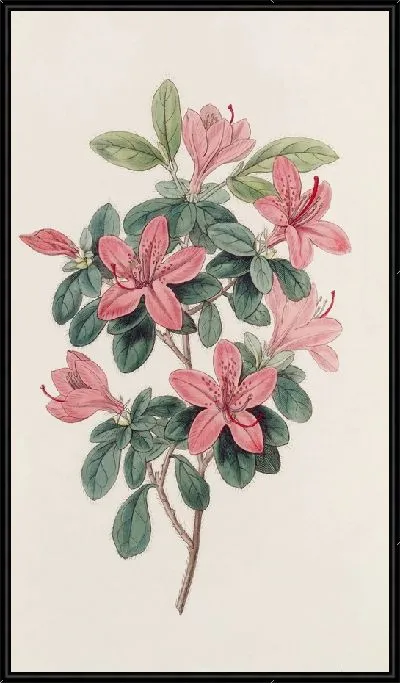 Картина Азалия туполистная (1815-1819)