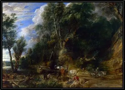 Картина Орошающее Место (The Watering Place)