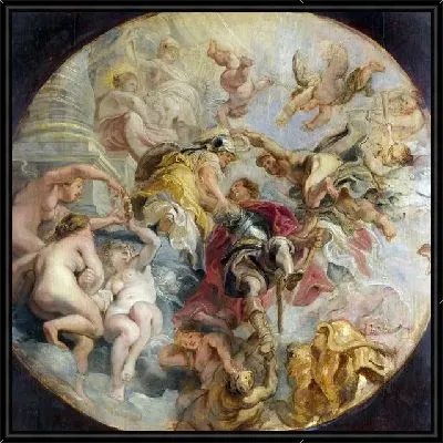 Картина Идеал Герцога Букингема (The Apotheosis of the Duke of Buckingham)