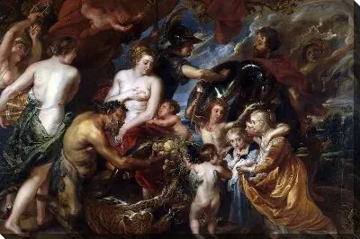 Картина Минерва защищает Мир от Марса (Мир и война) (Minerva protects Pax from Mars (Peace and War))