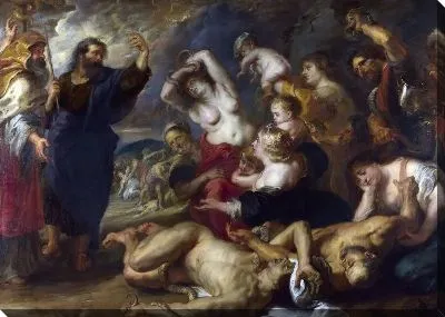 Картина Медная Змея (The Brazen Serpent)