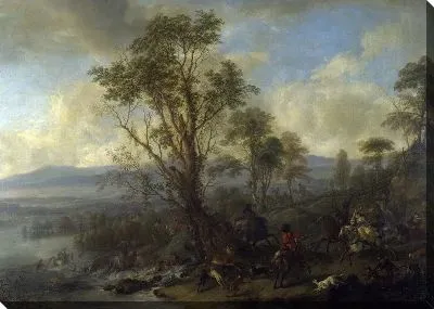 Картина Предназначенная только для мужчин Охота (A Stag Hunt)