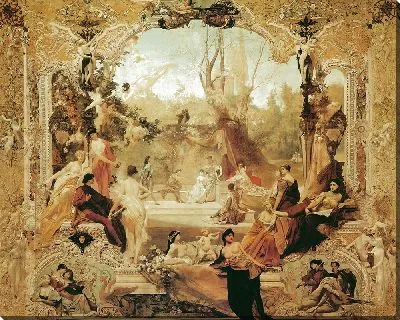 Театральный занавес в Карловарском городском театре