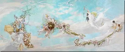 Картина Роспись потолка «Весна» в салоне императрицы, Гермесвилла