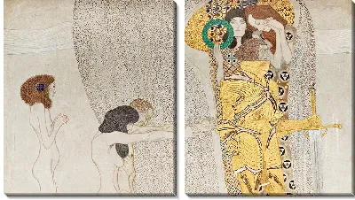 Картина Фриз Бетховена - Панель 3-1