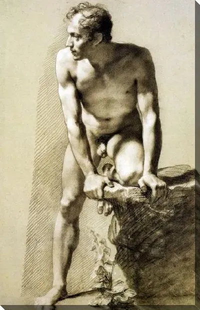 Картина Мужчина на краю (Man on the brink)