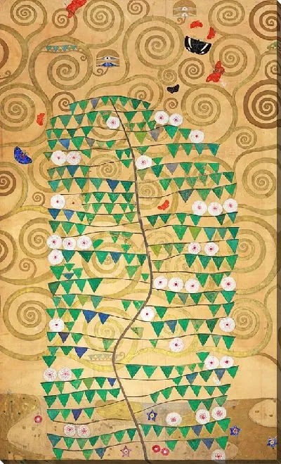 Картина Девять картонов для исполнения фриза для столовой дома Стокле в Брюсселе. Часть 6. Розовый куст