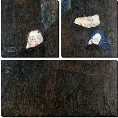 Мать с двумя детьми (Семья)