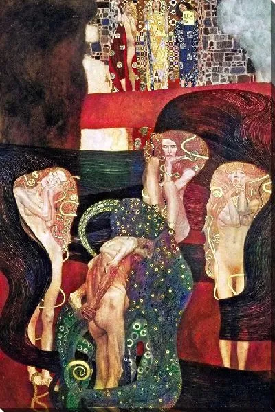 Картина Юриспруденция (перекрашено с помощью искусственного интеллекта)