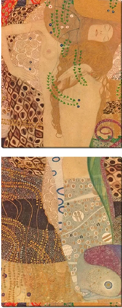 Картина Друзья по Густаву Климту, лист 9