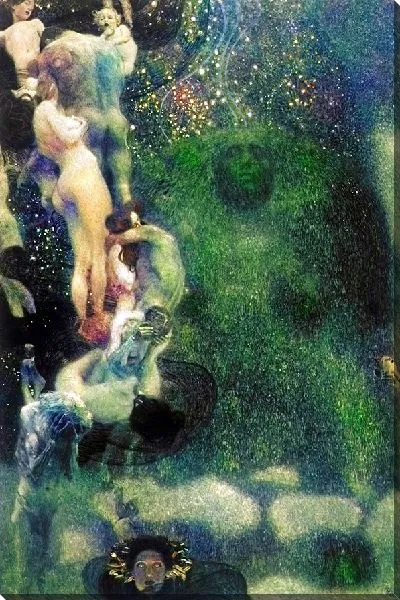 Картина Философия (перекрашено с помощью искусственного интеллекта)