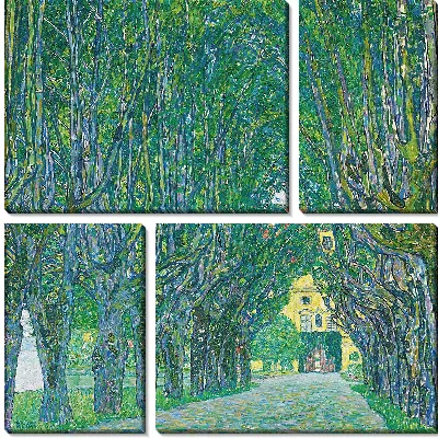 Аллея к замку Каммер (1912)