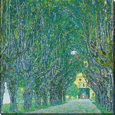 Аллея к замку Каммер (1912)