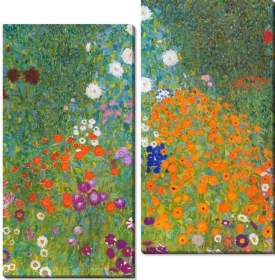 Картина Коттеджный сад (1905-1907)