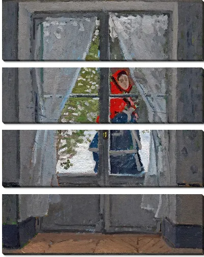 Картина Красный платок