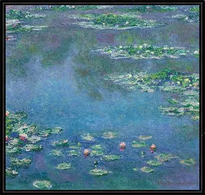 Картина Водяные лилии-10