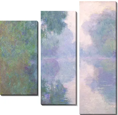 Картина Сена в Живерни, утренние туманы