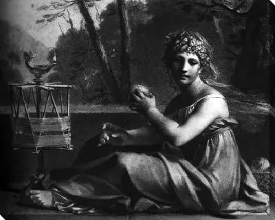 Картина Усаженная девушка (The set girl)