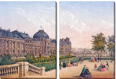 Париж. Ле Тюильри (1870–1879)