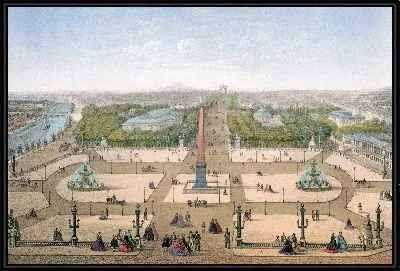 Париж. Площадь Согласия (1870-1879 гг.)