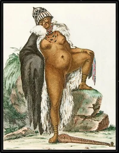 Картина Виелле Готтентоти (18 век)