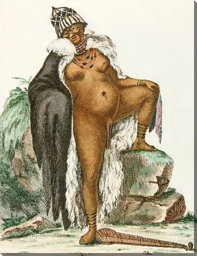 Картина Виелле Готтентоти (18 век)