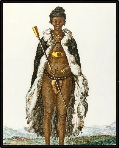 Картина Капитан де Готтентотис (18 век)