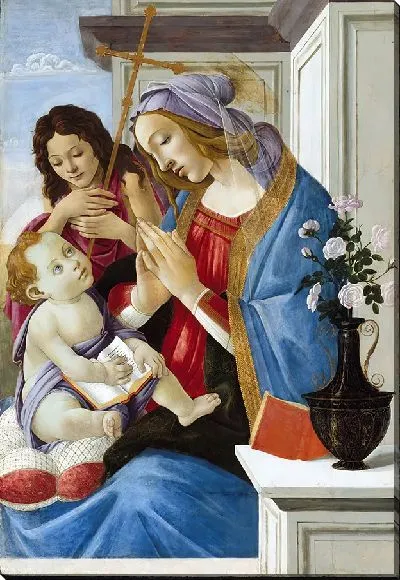 Картина Богородица с Младенцем и Иоанном Крестителем