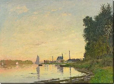 Картина Аржантёй, поздний вечер