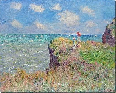 Картина Прогулка по скале в Пурвиле