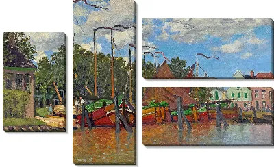 Картина Лодки в Зандаме