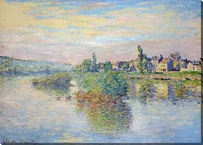 Картина Берега Сены в Лавакуре