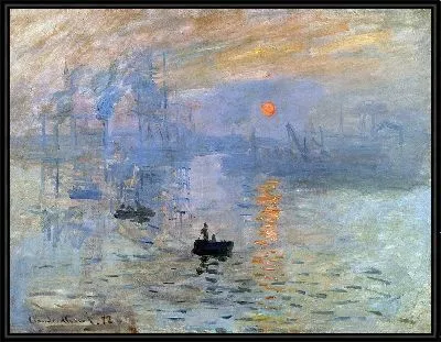 Впечатление, Солей Левант (Восходящее солнце), 1872 г.