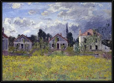 Картина Дома в Аржантёе
