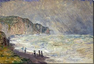 Картина Бурное море в Пурвиле