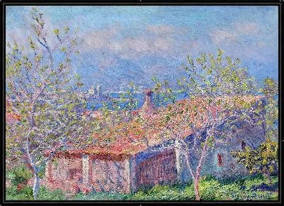 Картина Дом садовника в Антибах