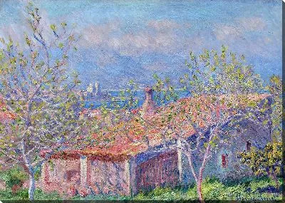 Картина Дом садовника в Антибах