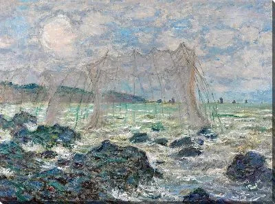 Картина Рыболовные сети в Пурвиле