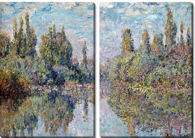 Картина Сена в Ветёе