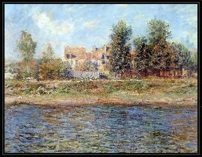 Картина Берге де ла Сена (Берег Сены)