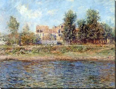 Картина Берге де ла Сена (Берег Сены)