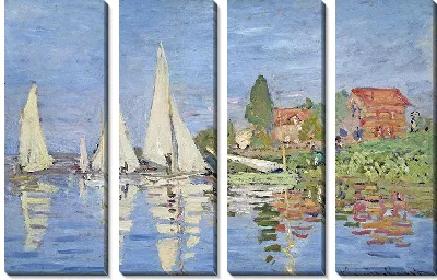 Картина Регаты в Аржантёе