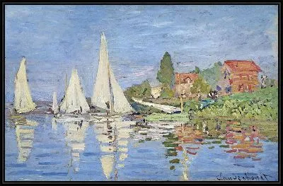 Картина Регаты в Аржантёе