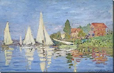 Картина Регаты в Аржантёе