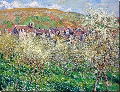 Картина Сливовые деревья в цвету