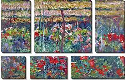 Картина Сад пионов