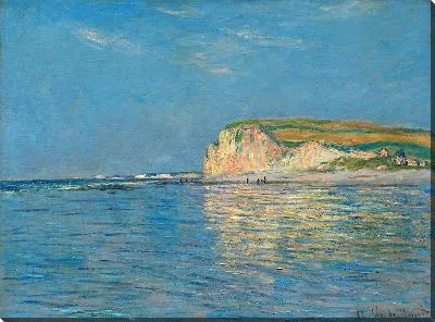 Картина Отлив в Пурвиле, близ Дьепа, 1882 г.